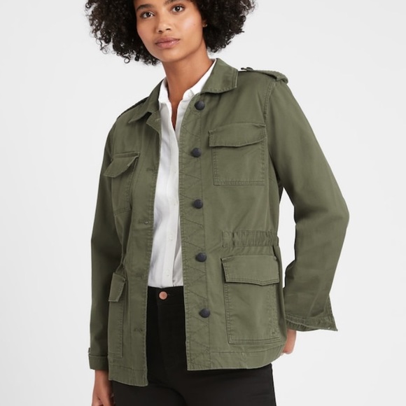 Banana Republic Petite Twill Utility 
